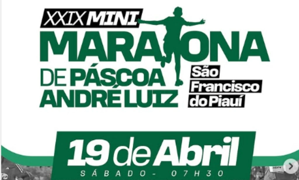 São Francisco do Piauí lança programação da  XXIX Mini Maratona de Páscoa André Luiz