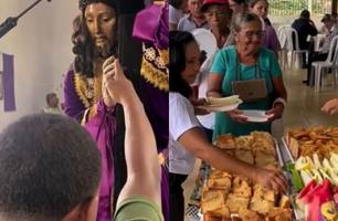 São Francisco do Piauí leva romeiros à procissão de Bom Jesus dos Passos (Foto: Reprodução - Redes sociais) São Francisco do Piauí leva romeiros à procissão de Bom Jesus dos Passos (Foto: Reprodução - Redes sociais)