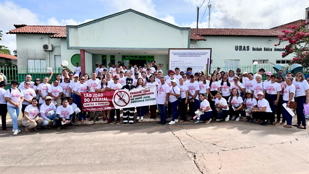 São João do Arraial mobiliza todas as Secretarias em Mutirão de Combate à Dengue