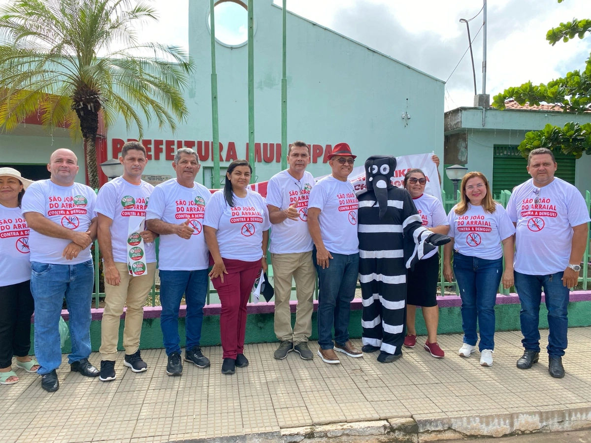 São João do Arraial mobiliza todas as Secretarias em Mutirão de Combate à Dengue