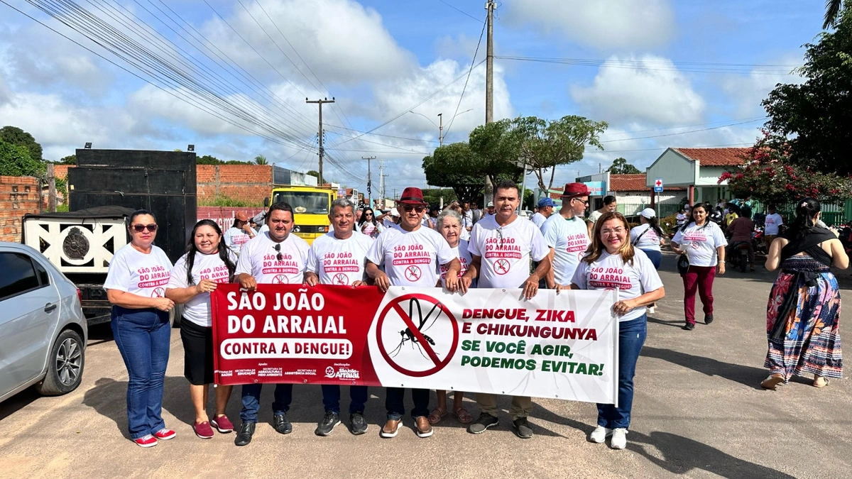 São João do Arraial mobiliza todas as Secretarias em Mutirão de Combate à Dengue