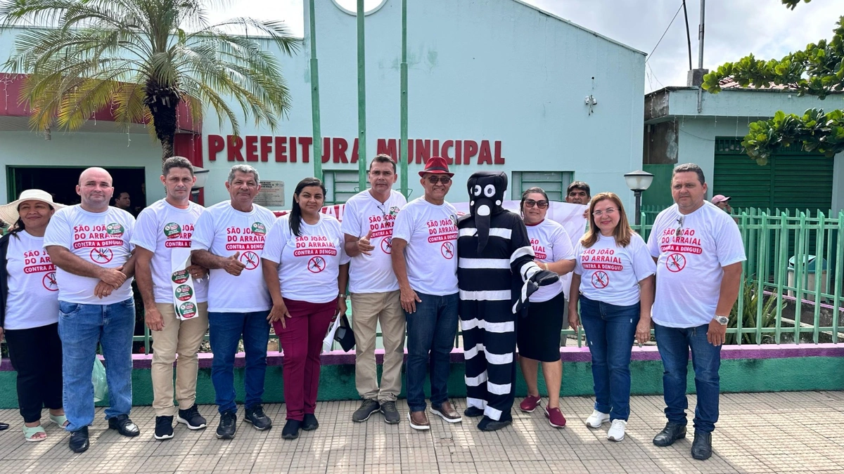 São João do Arraial mobiliza todas as Secretarias em Mutirão de Combate à Dengue