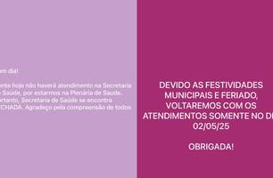 Secretaria de Saúde de Coivaras só vai voltar a funcionar em maio por conta de festividades (Foto: Reprodução) Secretaria de Saúde de Coivaras só vai voltar a funcionar em maio por conta de festividades (Foto: Reprodução)