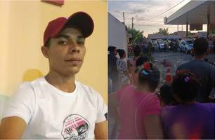 Teresina: frentista morre ao ser baleado em posto de combustíveis no Parque Brasil (Foto: Reprodução) Teresina: frentista morre ao ser baleado em posto de combustíveis no Parque Brasil (Foto: Reprodução)