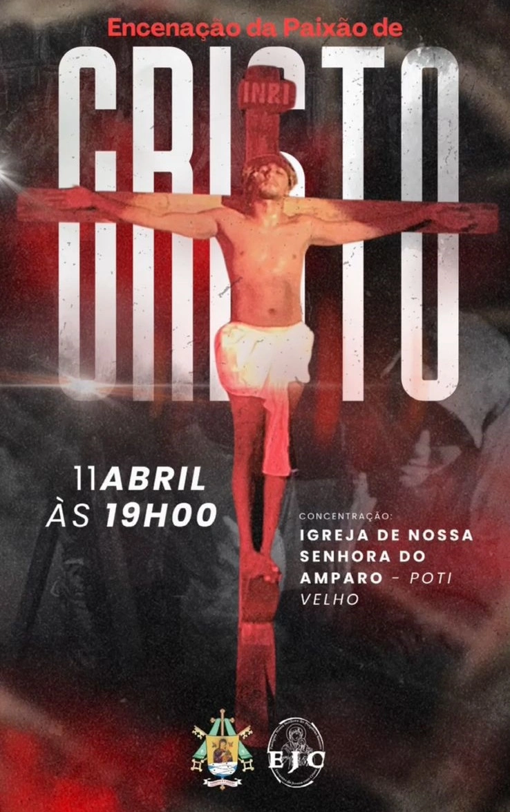 Teresina terá espetáculo da Paixão de Cristo nesta sexta (11) no bairro Poti Velho