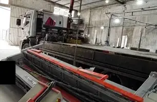 Trabalhador morre após ser atingido por máquina de 400 kg em Curitiba (Foto: Reprodução)