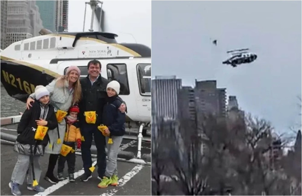 Tragédia em Nova York: queda de helicóptero mata CEO da Siemens e sua família