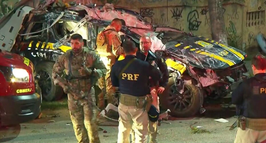 Três agentes da PRF morrem durante perseguição a motociclista no Rio de Janeiro