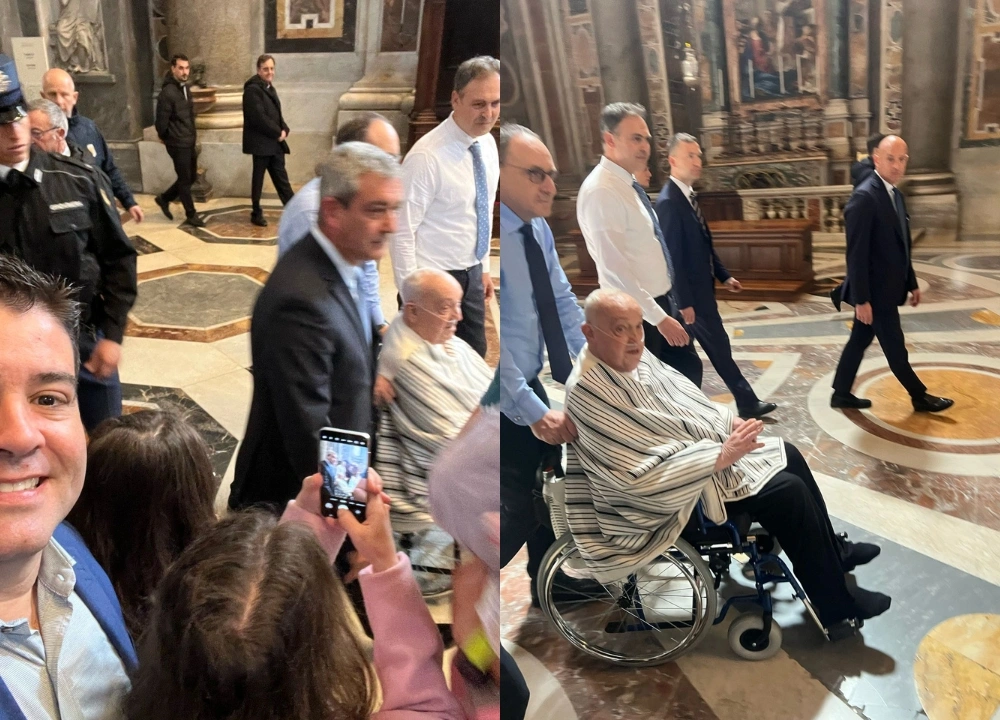 Vereador de Teresina foi um dos últimos brasileiros a ver o Papa Francisco em vida