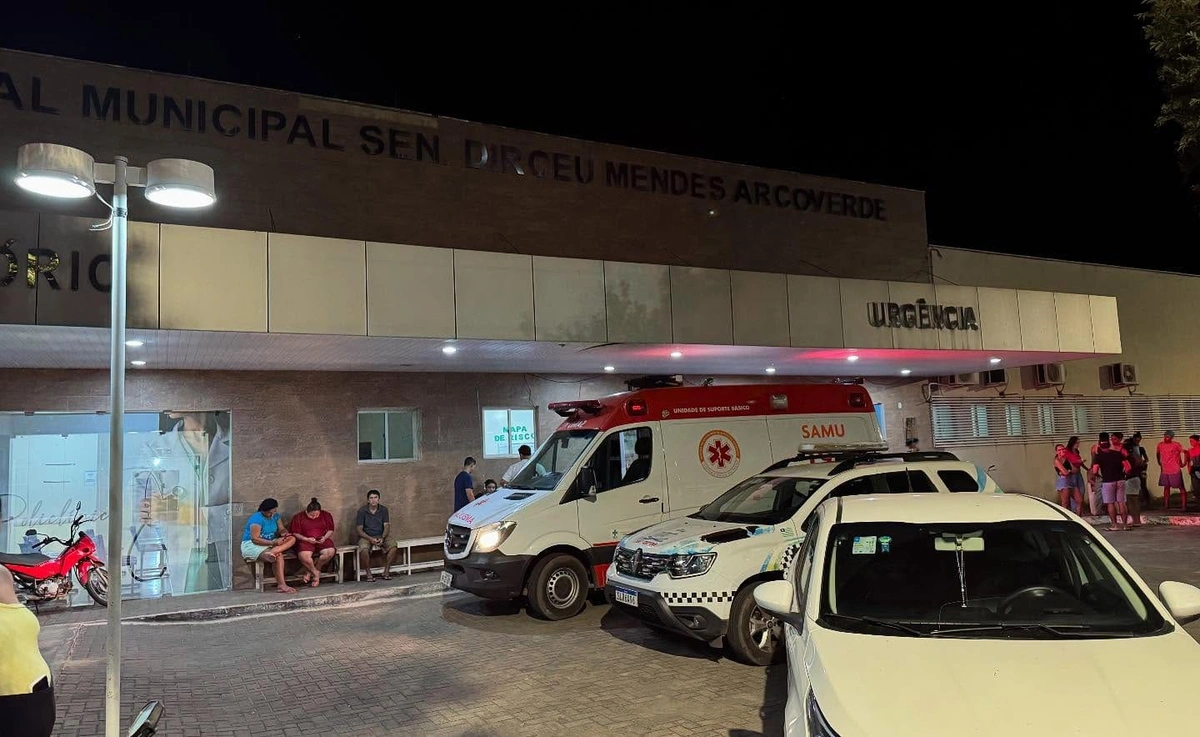 Vítima foi socorrida ao Hospital Senador Dirceu Mendes Arcoverde
