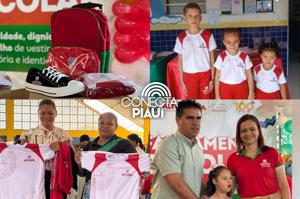 Alunos da rede municipal de Alto Longá recebem novo fardamento escolar