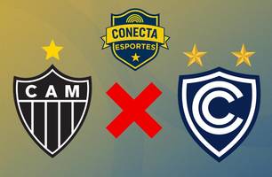 Atlético-MG X Cienciano (Foto: Conecta Piauí) Atlético-MG X Cienciano (Foto: Conecta Piauí)