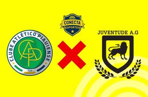 Atlético-PI x Juventude-MS (Foto: Reprodução)