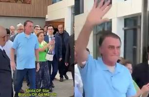 Bolsonaro recebe alta após 22 dias internado por obstrução intestinal (Foto: Reprodução/X)