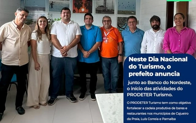 Cajueiro da Praia impulsiona turismo com apoio bancário