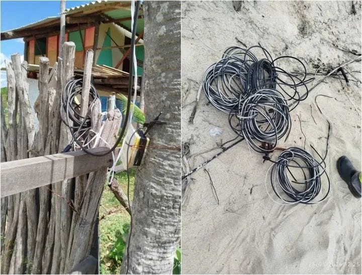 Casas de veraneio são flagradas com furto de energia em Luís Correia
