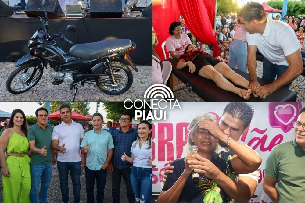 'Celebra Mãe' reúne multidão e entrega moto 0km em Alto Longá