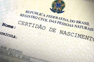Certidão nascimento (Foto: Governo Federal)