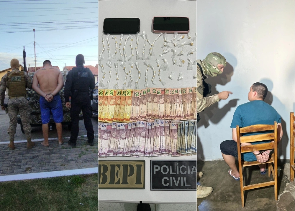 'Chapolin' é preso por tráfico de drogas durante operação em Parnaíba