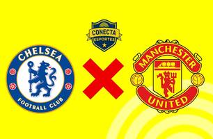 Chelsea x Manchester United (Foto: Reprodução)