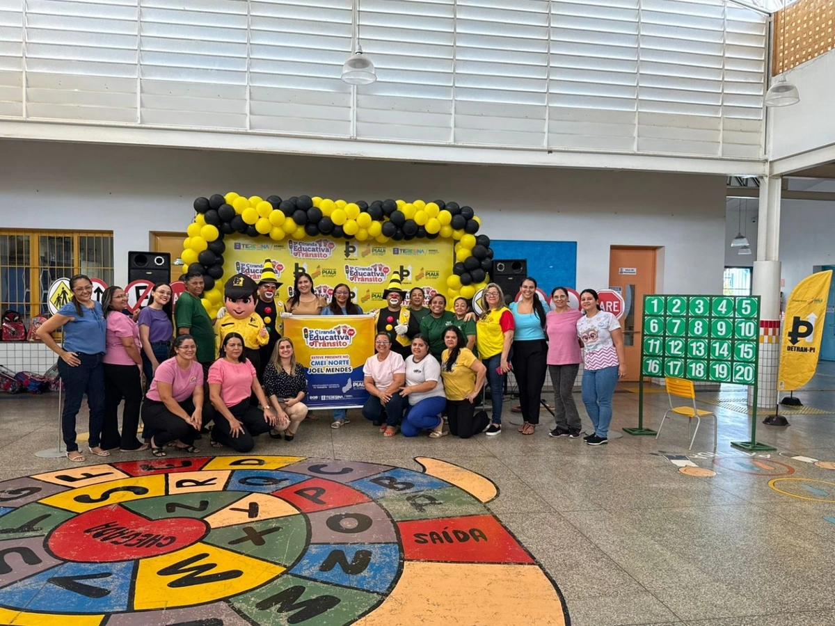 Ciranda Educativa de Trânsito leva cidadania a mais de 6 mil crianças em Teresina