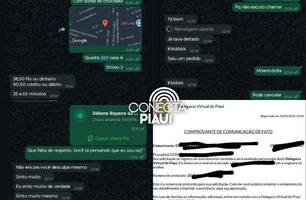 Cliente denuncia pizzaria após receber nude enviado pelo dono em Teresina (Foto: Reprodução)