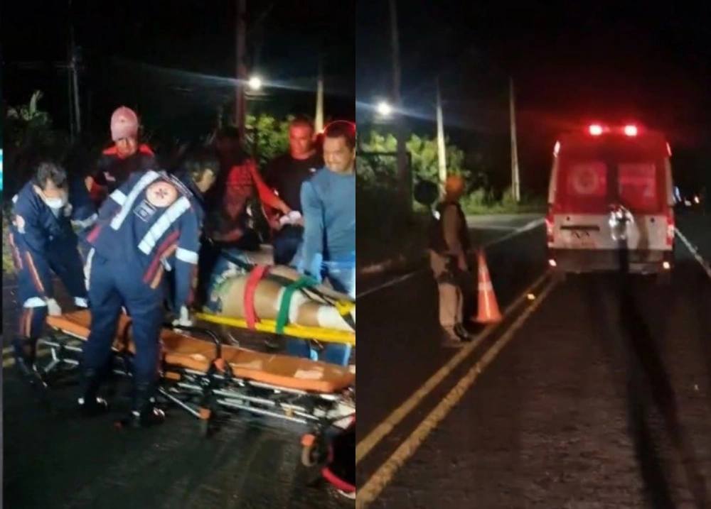 Colisão entre moto e carro deixa mulher ferida entre José de Freitas e Teresina