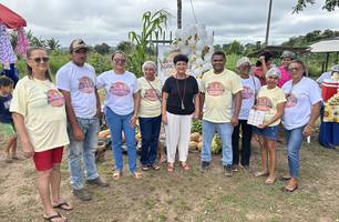 Com apoio da SAF, feira impulsiona comercialização da produção de mulheres de assentamento na zona rural de Teresina (Foto: Reprodução)
