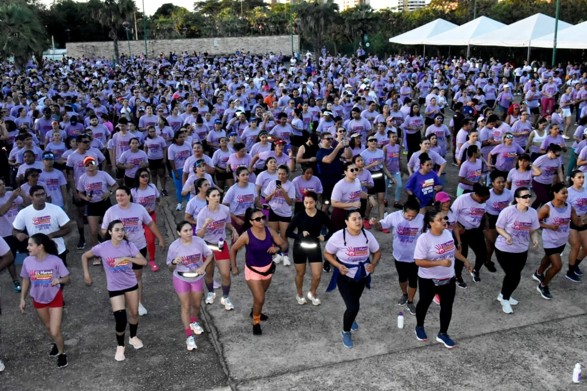 Corrida contra o Feminicídio reúne mais de 5 mil pessoas em Teresina