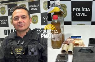 Delegado detalha operação que desocupa imóveis invadidos por fação em Teresina (Foto: Conecta Piauí) Delegado detalha operação que desocupa imóveis invadidos por fação em Teresina (Foto: Conecta Piauí)