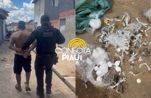 DENARC prende homem com cocaína na Vila Mandacaru em operação contínua (Foto: Divulgação/DENARC)