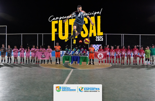 Dirceu Arcoverde vibra com as finais do Campeonato de Futsal 2025 (Foto: Reprodução) Dirceu Arcoverde vibra com as finais do Campeonato de Futsal 2025 (Foto: Reprodução)