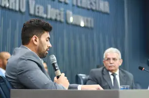 Draga Alana na CPI da Águas de Teresina (Foto: Reprodução/André Lima/CMT)