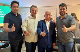 Em Brasília, Joãozinho Félix participa de jantar com deputados (Foto: Reprodução) Em Brasília, Joãozinho Félix participa de jantar com deputados (Foto: Reprodução)