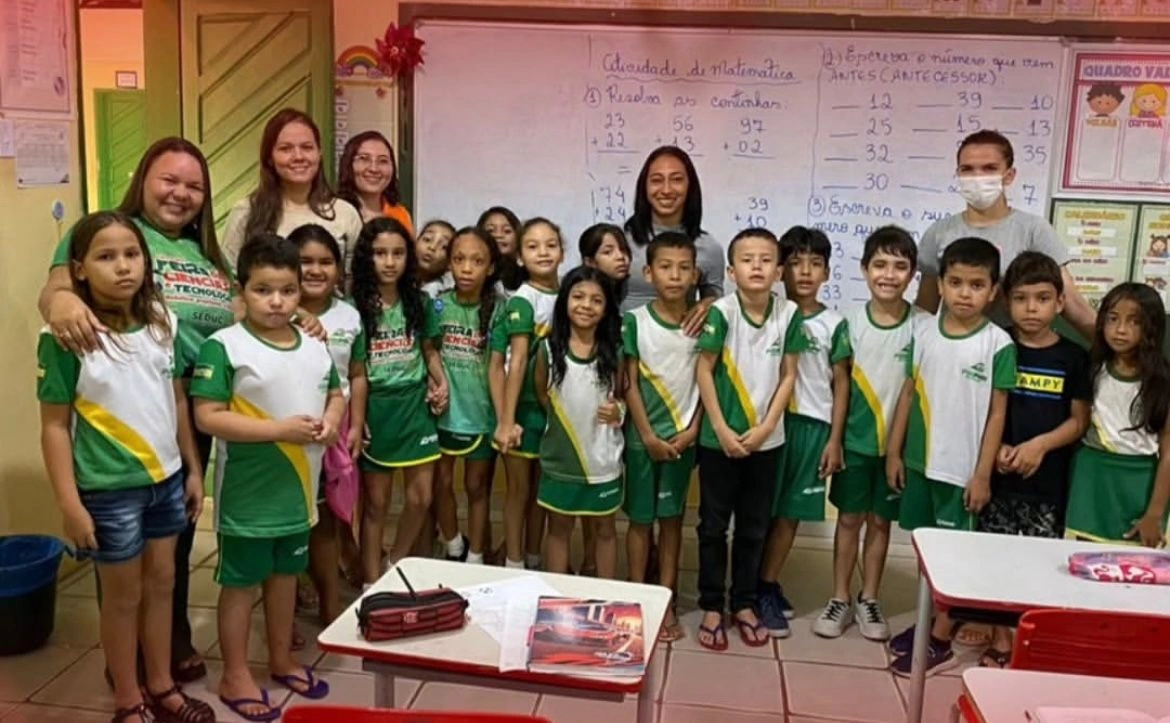 Escola de Piripiri recebe visita técnica da Semed de Pau D’Arco após prêmio ALFA 10