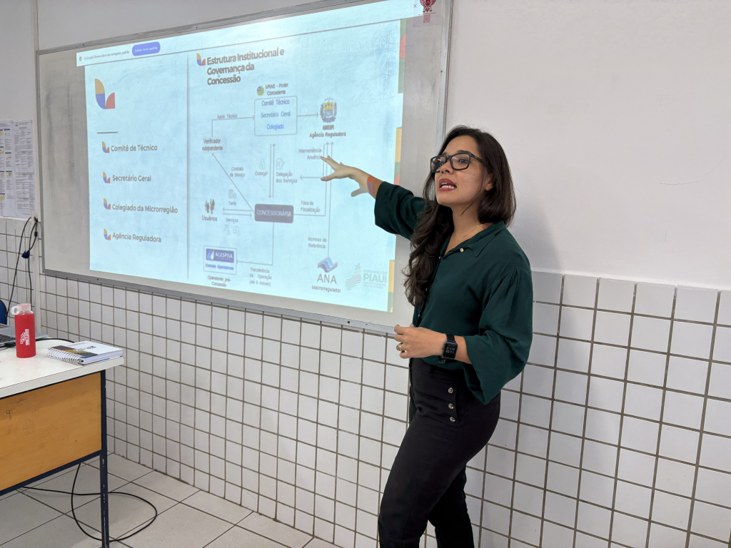 Estela Miridan, diretora de Saneamento, Transporte e Infraestrutura da Agrespi