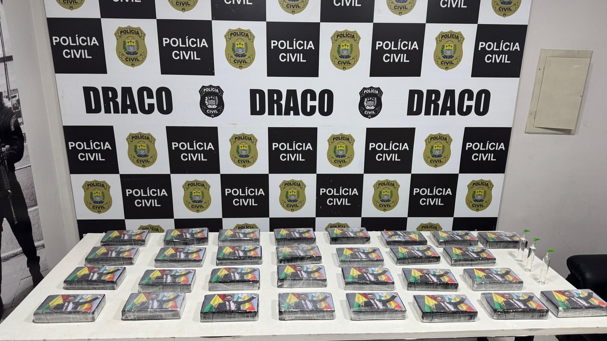 Estudante é preso com R$ 3,5 milhões em cocaína em Teresina