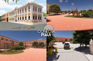 Fábio Novo celebra obra de revitalização da Central de Artesanato Mestre Dezinho (Foto: Reprodução) Fábio Novo celebra obra de revitalização da Central de Artesanato Mestre Dezinho (Foto: Reprodução)