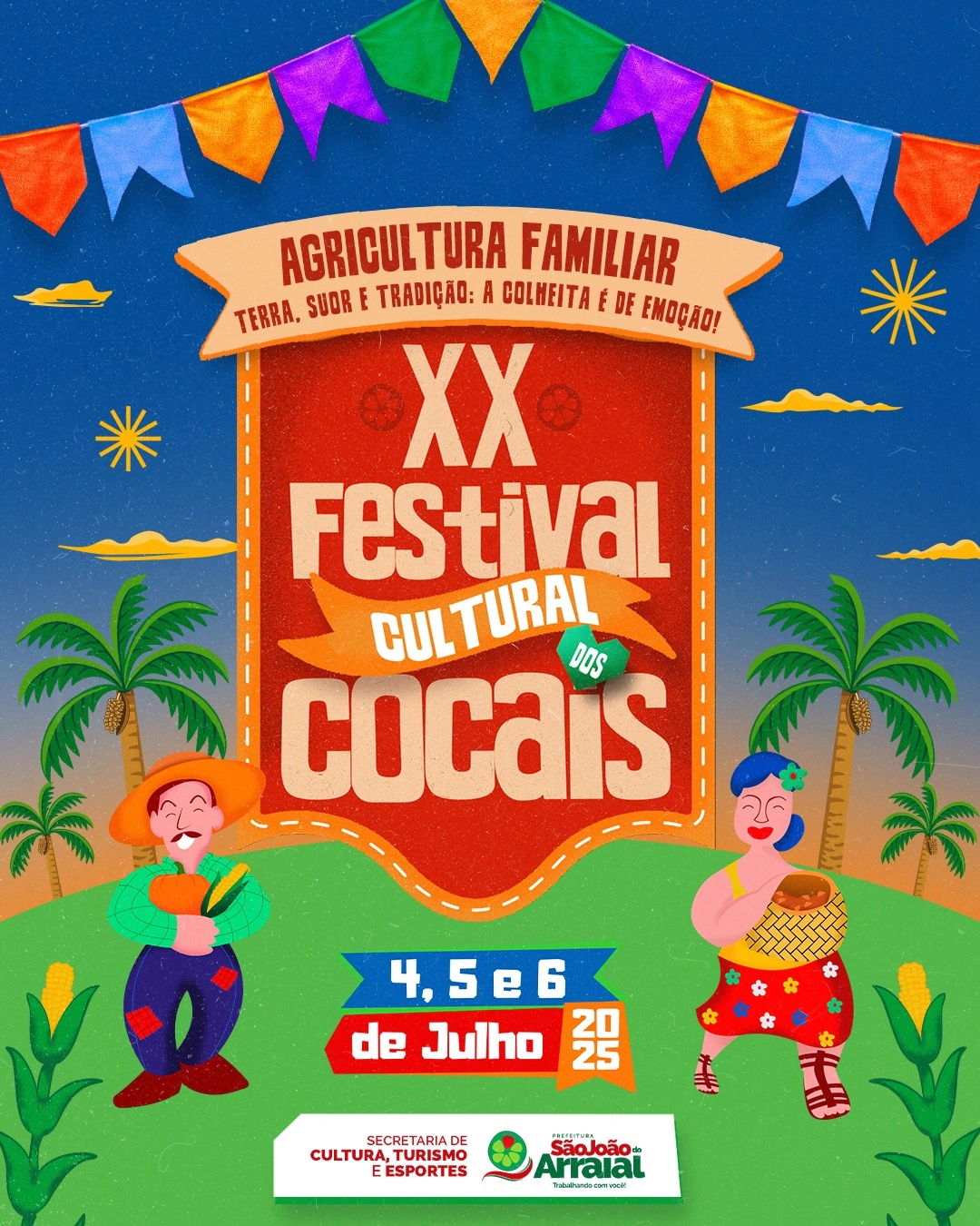 Festival Cultural de São João do Arraial vai homenagear a Agricultura Familiar