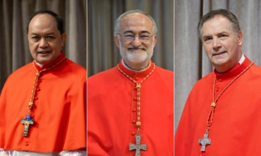 Filipino Pablo David, e os espanhóis Cristobal Lopez Romero e Angel Artime