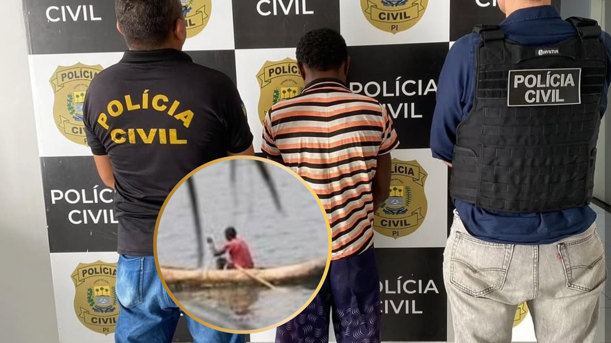 Fugitivo usou barco para tentar escapar