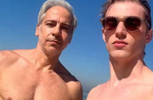 Galã da primeira versão de 'Vale Tudo' revela relacionamento com jovem 42 anos mais novo (Foto: Reprodução) Galã da primeira versão de 'Vale Tudo' revela relacionamento com jovem 42 anos mais novo (Foto: Reprodução)