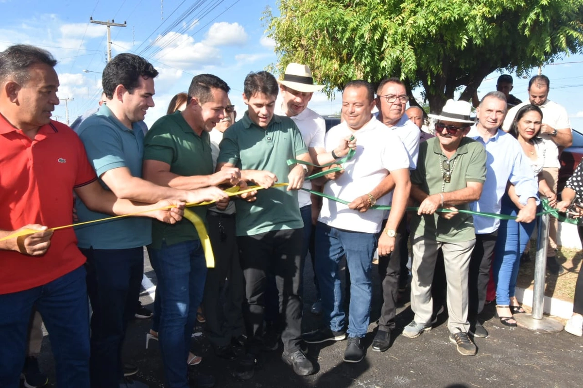 Governador em exercício Severo Eulálio em Sussuapara