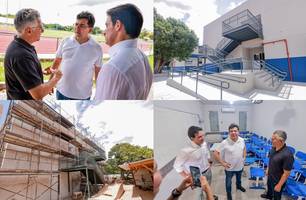 Governador entrega mais um bloco de salas de aula na Uespi e anuncia modernização da Facime e Clovis Moura (Foto: Gabiel Paulino) Governador entrega mais um bloco de salas de aula na Uespi e anuncia modernização da Facime e Clovis Moura (Foto: Gabiel Paulino)