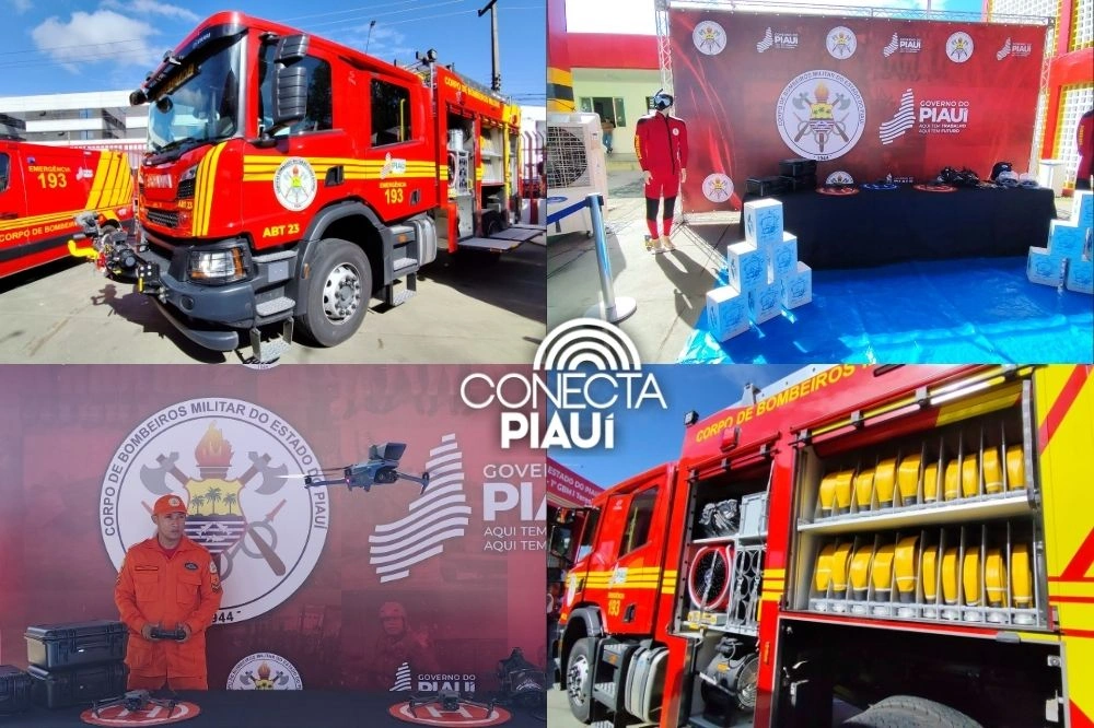 Governo do Piauí entrega R$ 10 milhões em equipamentos ao Corpo de Bombeiros