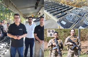 Governo investe mais de R$ 4 milhões em armas e fardamento para a segurança (Foto: Reprodução) Governo investe mais de R$ 4 milhões em armas e fardamento para a segurança (Foto: Reprodução)