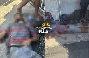 Homem é morto a tiros em via pública na zona Sul de Teresina (Foto: Reprodução) Homem é morto a tiros em via pública na zona Sul de Teresina (Foto: Reprodução)