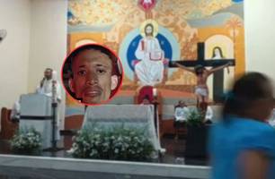 Homem é morto a tiros próximo a igreja e disparos interrompem missa no Maranhão (Foto: Reprodução)
