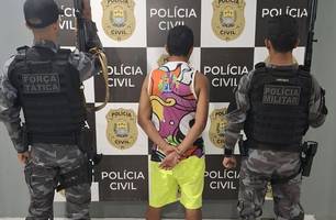 Homem é preso por agredir adolescente de 14 anos em Esperantina (Foto: Reprodução)