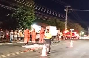 Homem morre após ser atropelado por moto na zona Norte de Teresina (Foto: Reprodução)